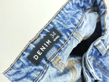 dżinsy z łańcuchem: Denim, Jeansy damskie, rozmiar XS — 5
