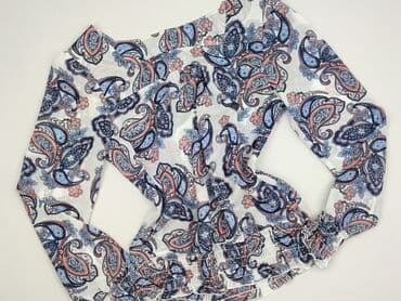 modne bluzki z bufiastymi rękawami: Bluzka damska, rozmiar S — 1