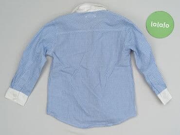 kapcie inblu ccc: Shirt 1.5-2 years, condition - Very good, pattern - Cell, color - Light blue — 3