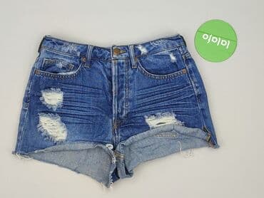 hm krótkie spodenki dzins low waist: H&M, Szorty damskie, rozmiar XS — 2