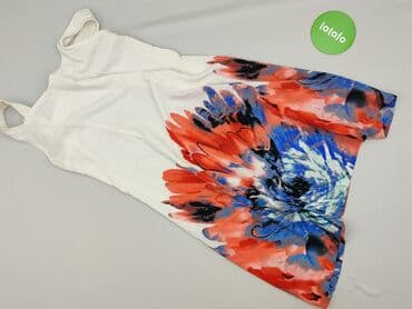 sukienka i sandały na koturnie: Sukienka damska, rozmiar S — 2