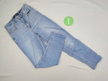 jeansy plus size wysoki stan: Hollister, Jeansy damskie, S — 2