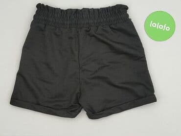 krótkie czarne spodenki materiałowe: Angel, Szorty damskie, rozmiar S — 3