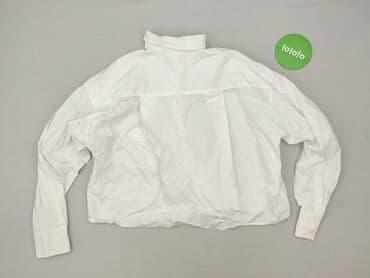 białe bluzki koszulowe h m: H&M, Koszula damska, rozmiar S — 4