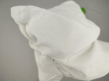 women: Białe damskie spodnie typu wide leg / culotte - Krój: szeroka — 4