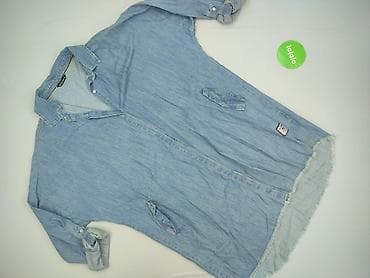 kurtka jeansowa patchwork: Sukienka/katana jeansowa damska Diverse, rozmiar XL - Marka: Diverse — 2