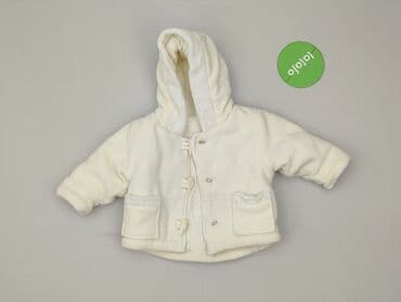 spodnie woskowane kremowe: Jacket, George, 1-3 months, condition - Very good — 2