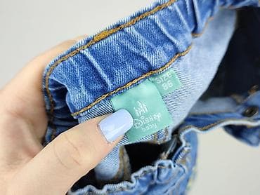 chicaca dresy: Spodnie jeansowe, Disney, 12-18 miesięcy, stan - Bardzo dobry — 4