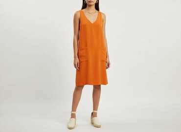 sukienka h m czerwona: H&M, Sukienka damska, rozmiar M — 7