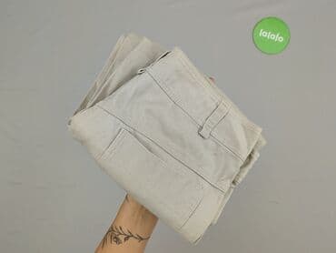 Material trousers for women, size L (EU 40) — 5