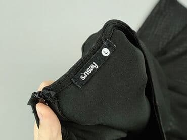 czarna sukienka z długim rękawem sinsay: Sinsay, Sukienka damska, rozmiar L — 4