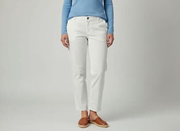 ubrania w rozmiarze 48: Spodnie materiałowe damskie, rozmiar XL — 1