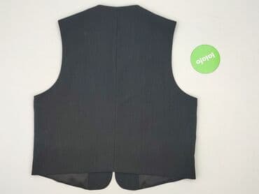 marynarka z eko skóry zara: Kamizelka garniturowa dla mężczyzn, M — 3