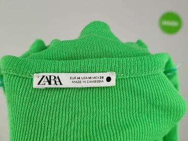 zara zielony sweter: Zara, Kardigan damski, rozmiar M — 5
