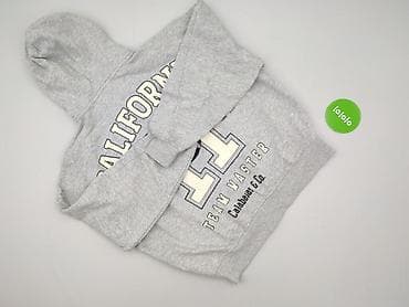 szara bluza pull and bear: Bershka, Bluza z kapturem damska, rozmiar XS — 3