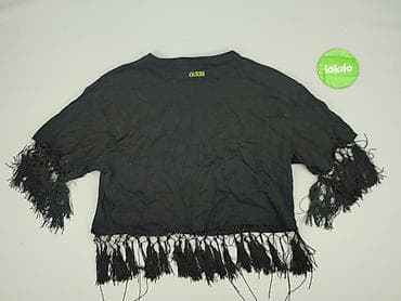 czarne dresy: Guess, T-shirt damski, rozmiar L — 3