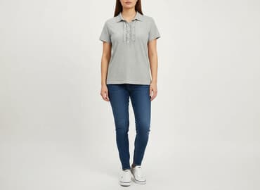 wyprzedaż koszulki polo: Damska koszulka polo, rozmiar XL — 1