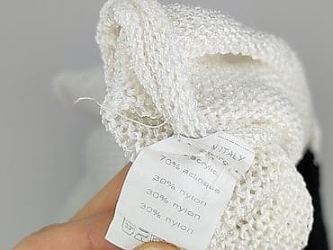 sweter alpaka: Ponczo damskie, rozmiar One size — 4