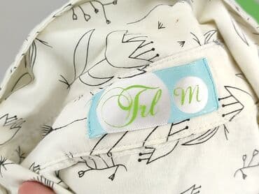 zwiewna bluzki w kwiaty: Bluzka damska, rozmiar M — 4