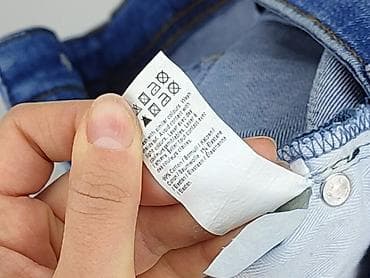 raw blue jeans: River Island, Jeansy damskie, rozmiar L — 6