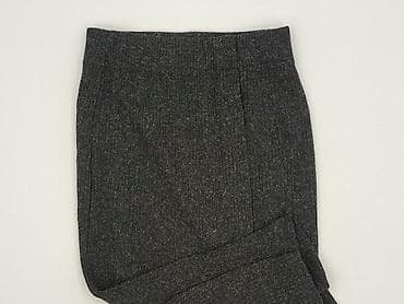 clothes silver: Material trousers for women, size M — 1