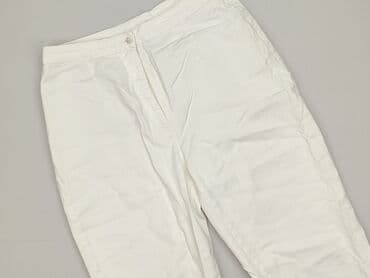 massimo dutti biale spodnie: Spodnie 3/4 damskie, rozmiar M — 1