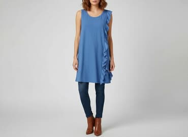 sukienka w kształcie trapezu: Sukienka damska, rozmiar S — 5