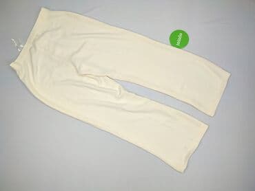 Women: Material trousers for women, size XL (EU 42) — 3