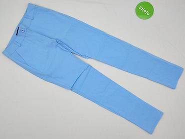 jeansy push up: Spodnie materiałowe damskie, rozmiar S — 2