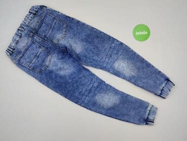 jeansy benetton: Spodnie jeansowe, Pepco, 13 lat, 158, stan - Idealny — 3