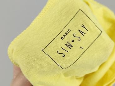 czerwone bluzki bonprix: Sinsay, T-shirt damski, rozmiar S — 4