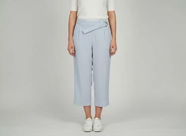 kuloty damskie jeansy: New Look, Spodnie 3/4 damskie, rozmiar L — 7