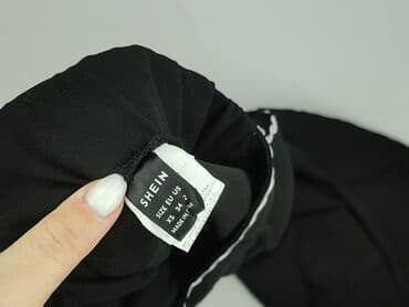 alexander wang spodnie: Shein, Material trousers for women, size XS — 4