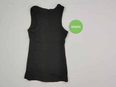 czarne prążkowane bluzki: Top damski, rozmiar S — 4