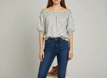 bluzki w paski z serduszkiem: Next, Bluzka damska, rozmiar M — 6