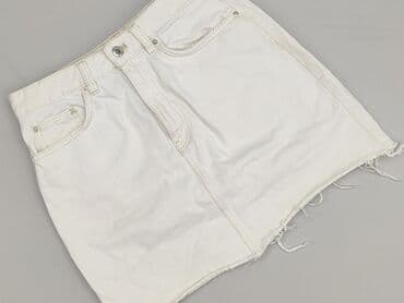 spódnice rozkloszowane z wysokim stanem: Denim, Spódnica damska, M — 4