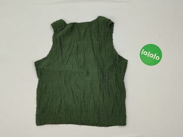 zielone eleganckie bluzki: T-shirt damski, rozmiar L — 3