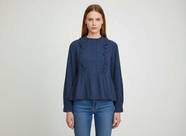 srebrne bluzki wieczorowe: Bluzka damska, rozmiar S — 7