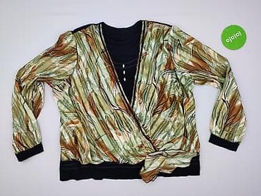 długa bluza: Bluzka damska, rozmiar 4XL — 2