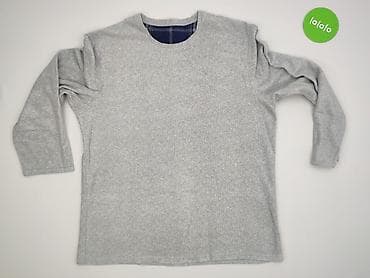 szare dresy: Bluza dla mężczyzn, rozmiar 2XL — 2