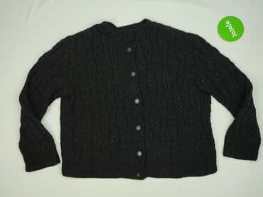 sweter kardigan damski: Kardigan damski, rozmiar 4XL — 2