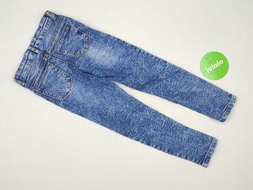 sweterek basic: Spodnie jeansowe, Little kids, 8 lat, 128, stan - Idealny — 3
