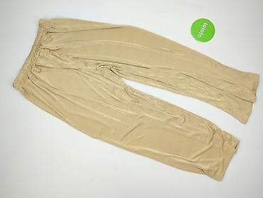 buty andora: Damskie spodnie w kolorze złotego beżu – lekko połyskujące, miękkie i — 3