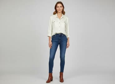 dluga biala koszula: Koszula damska, rozmiar L — 6