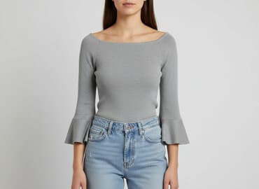 szara bluzka damska: Golden Days, Bluzka damska, rozmiar One size — 8