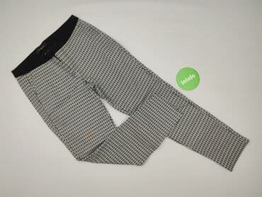 reserved spodnie wysoki stan: Spodnie materiałowe damskie, rozmiar M — 2