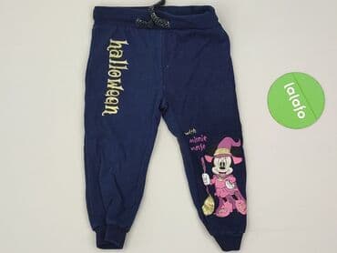 spodnie od pizamy w hello kitty: Sweatpants, Disney, 1.5-2 years, 92, condition - Very good — 2