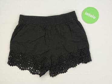 czarne szorty damskie azurowe: H&M, Szorty damskie, rozmiar S — 2