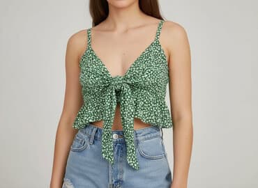 top z kwiatem 3d: Shein, Top damski, rozmiar XS — 9