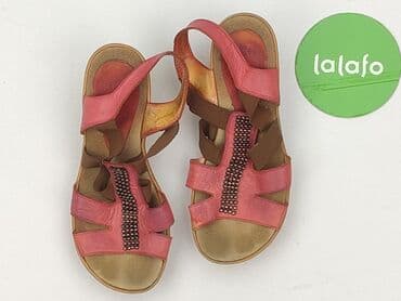 ccc srebrne sandały na obcasie: Sandały damskie, rozmiar 37 — 2